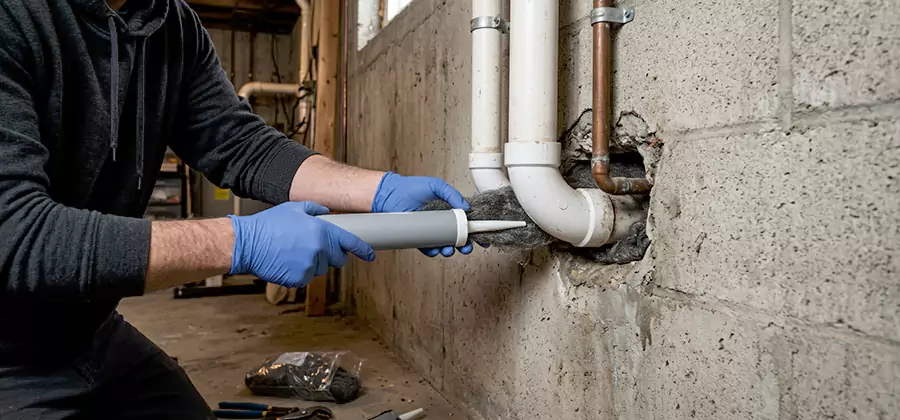 Mouse Proofing Pipes in Centreville