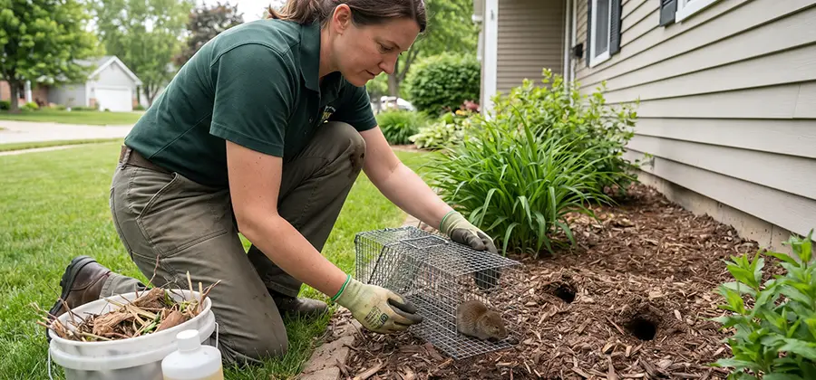 Organic Vole Control in Centreville